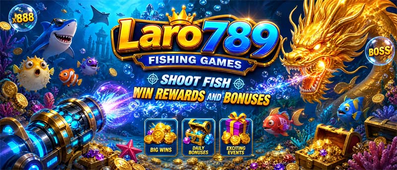 Laro789 Fishing Games – Shoot Fish Win Rewards and Bonuses